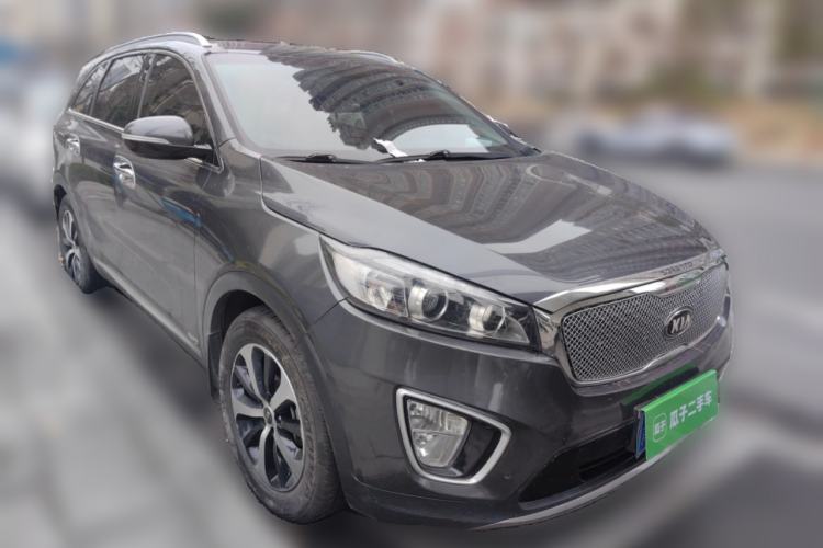 Used Kia Sorento 2015 Sorento L 2.4L Gasoline 4WD Elite Edition 7 Seats China IV Standard Front Right 45 Deg