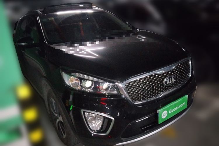 Used Kia Sorento 2015 Sorento L 2.0T Gasoline 4WD Sport Edition 7 Seats China IV Standard Front Right 45 Deg