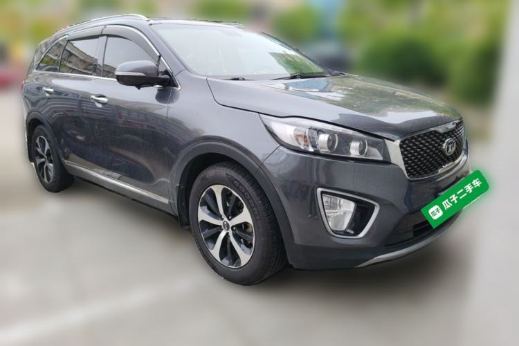 Used Kia Sorento 2015 Sorento L 2.4L Gasoline 4WD Elite Edition 7 Seats China IV Standard Front Right 45 Deg