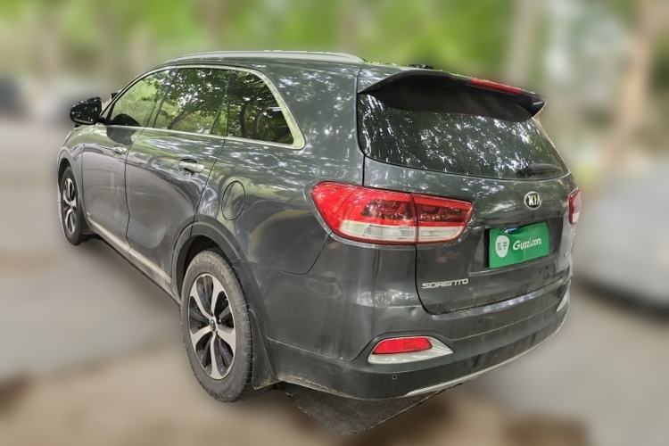 Used Kia Sorento 2015 Sorento L 2.4L Gasoline 4WD Elite Edition 7 Seats China IV Standard Rear Left 45 Deg