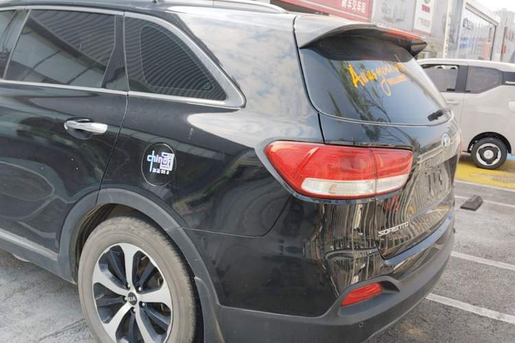 Used Kia Sorento 2015 Sorento L 2.4L Gasoline 4WD Sport Edition 7 Seats China IV Standard Rear Left 45 Deg