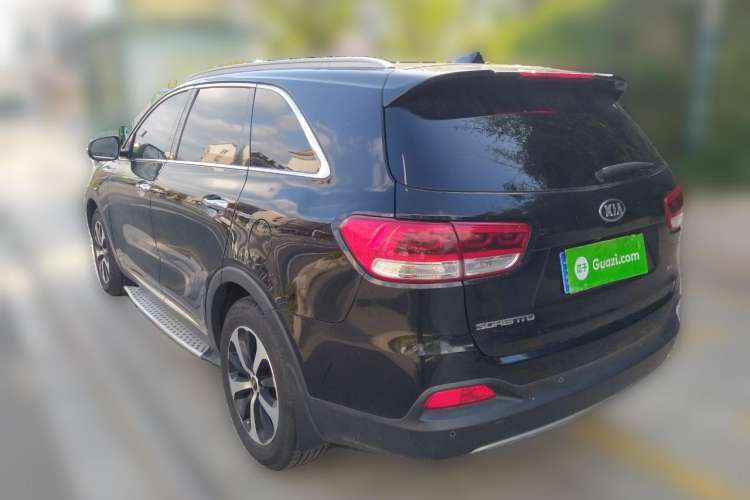 Used Kia Sorento 2015 Sorento L 2.4L Gasoline 4WD Prestige Edition 5 Seats China IV Standard Rear Left 45 Deg