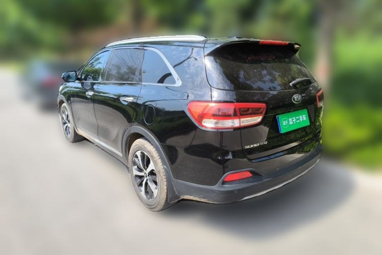 Used Kia Sorento 2015 Sorento L 2.4L Gasoline 4WD Elite Edition 7 Seats China IV Standard Rear Left 45 Deg