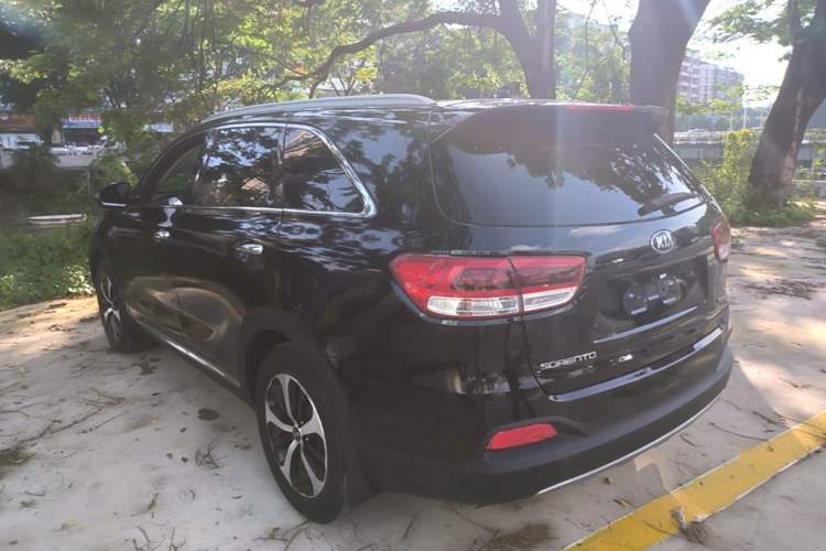 Used Kia Sorento 2015 Sorento L 2.2T Diesel 4WD Elite Edition 7 Seats China IV Standard Rear Left 45 Deg