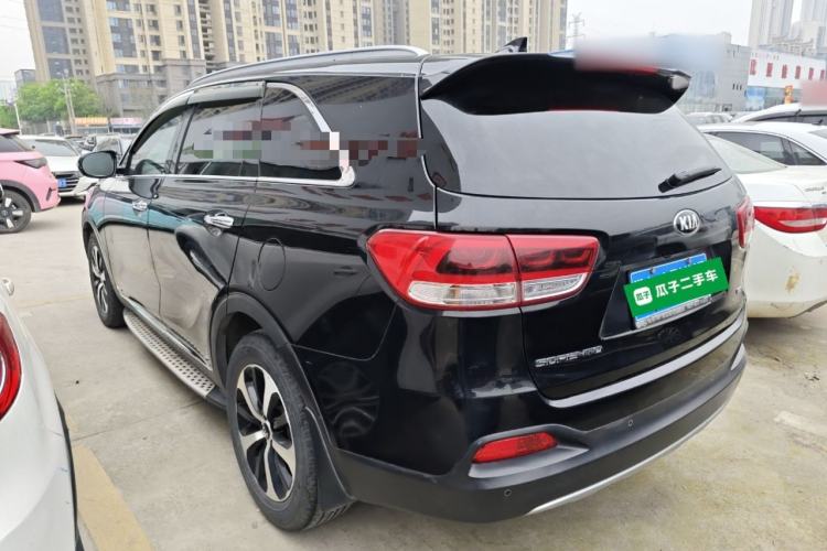 Used Kia Sorento 2015 Sorento L 2.4L Gasoline 4WD Elite Edition 5 Seats China IV Standard Rear Left 45 Deg