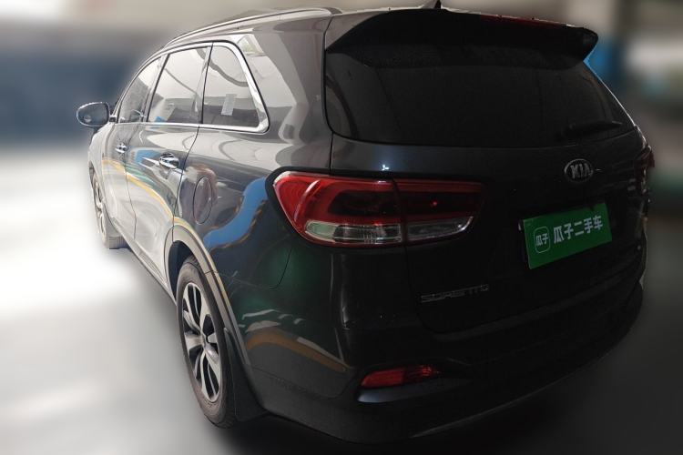 Used Kia Sorento 2015 Sorento L 2.4L Gasoline 4WD Elite Edition 5 Seats China IV Standard Rear Left 45 Deg