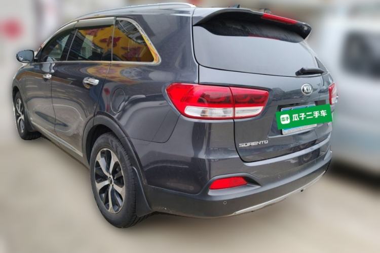 Used Kia Sorento 2015 Sorento L 2.4L Gasoline 4WD Elite Edition 7 Seats China IV Standard Rear Left 45 Deg