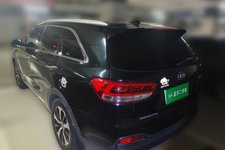 Used Kia Sorento 2015 Sorento L 2.4L Gasoline 4WD Elite Edition 5 Seats China V Emission Standard Rear Left 45 Deg