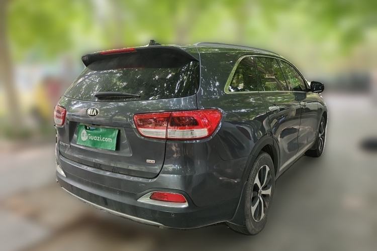Used Kia Sorento 2015 Sorento L 2.4L Gasoline 4WD Elite Edition 7 Seats China IV Standard Rear Right 45 Deg