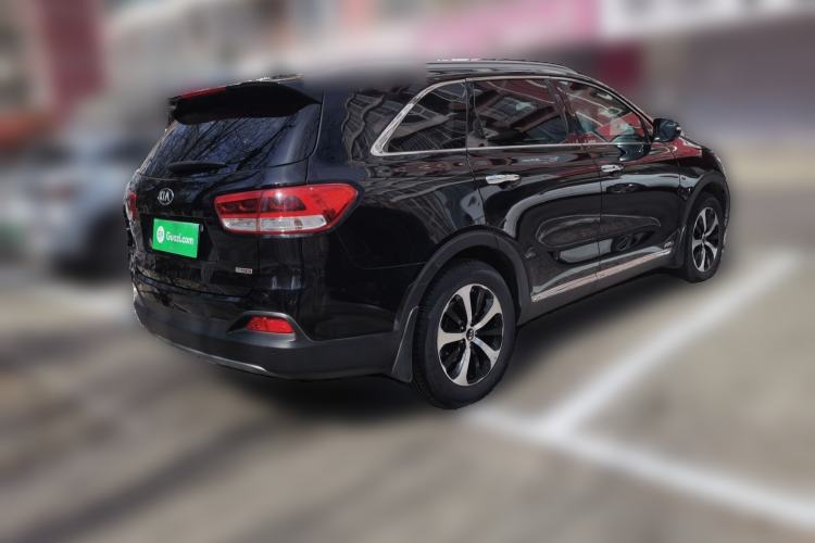 Used Kia Sorento 2015 Sorento L 2.0T Gasoline 4WD Elite Edition 7 Seats China V Emission Standard Rear Right 45 Deg