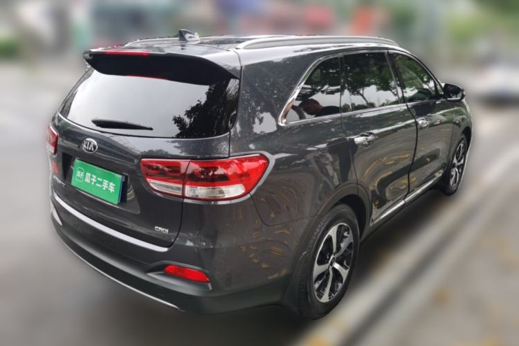 Used Kia Sorento 2015 Sorento L 2.2T Diesel 4WD Elite Edition 7 Seats China IV Standard Rear Right 45 Deg