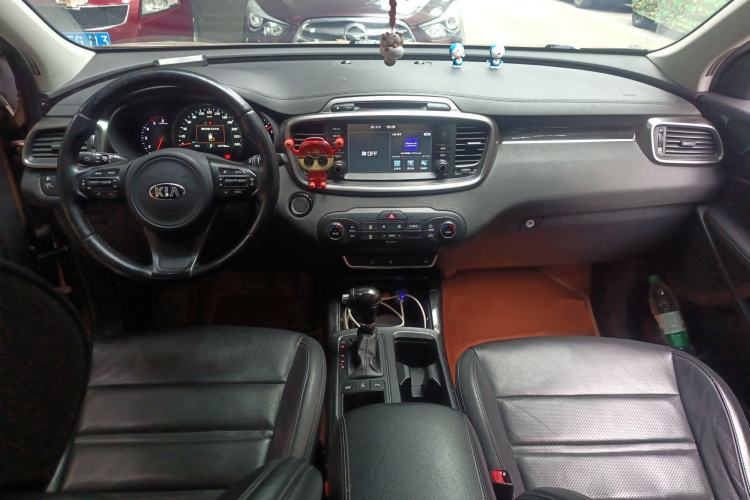 Used Kia Sorento 2015 Sorento L 2.2T Diesel 4WD Elite Edition 7 Seats China IV Standard Center Console