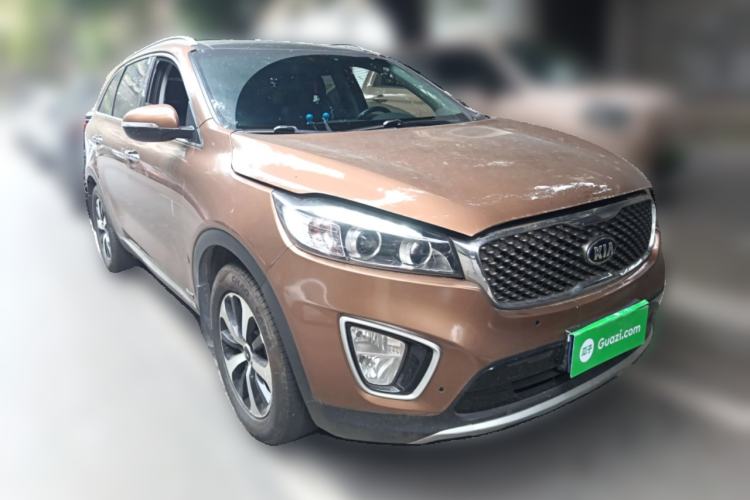 Used Kia Sorento 2015 Sorento L 2.2T Diesel 4WD Elite Edition 7 Seats China IV Standard Front Right 45 Deg
