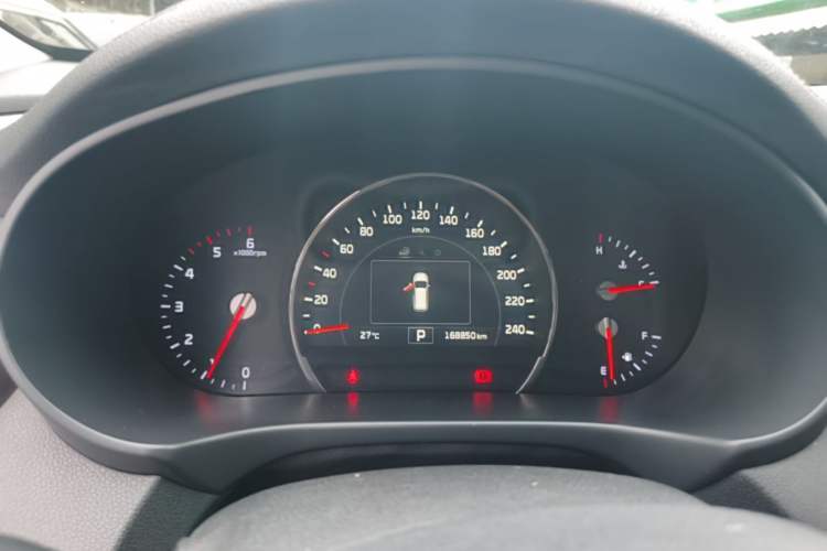Used Kia Sorento 2015 Sorento L 2.2T Diesel 4WD Elite Edition 7 Seats China IV Standard Instrument Cluster