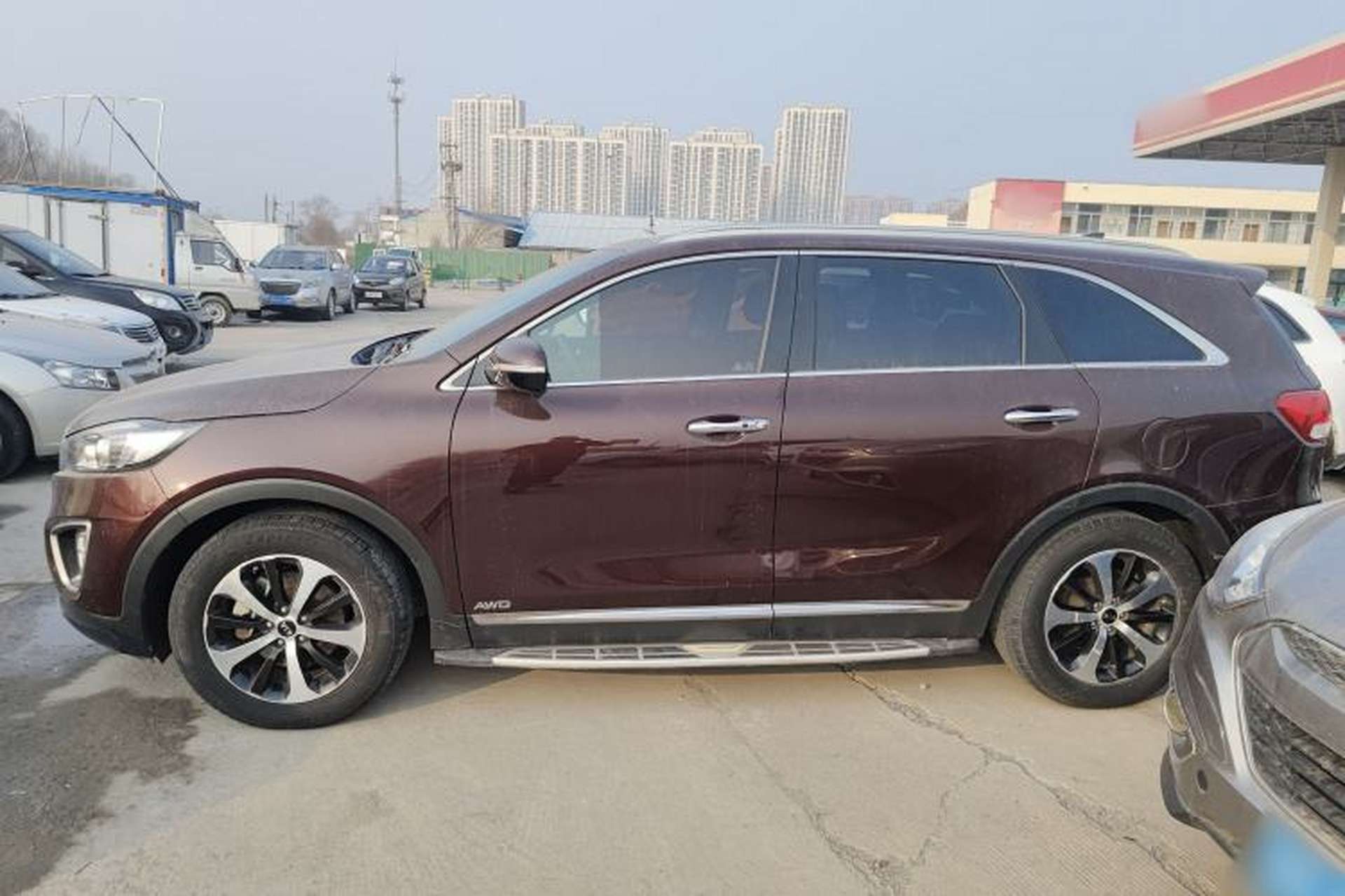 Used Kia Sorento 2015 Sorento L 2.4L Gasoline 4WD Elite Edition 5 Seats China V Emission Standard Left Side