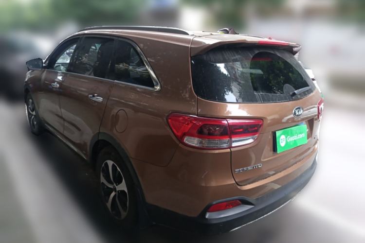 Used Kia Sorento 2015 Sorento L 2.2T Diesel 4WD Elite Edition 7 Seats China IV Standard Rear Left 45 Deg