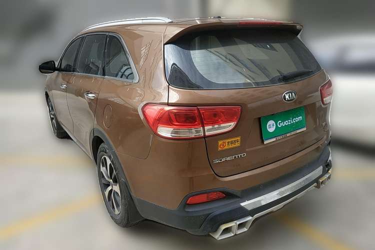 Used Kia Sorento 2015 Sorento L 2.4L Gasoline 2WD Sport Edition 5 Seats China IV Standard Rear Left 45 Deg