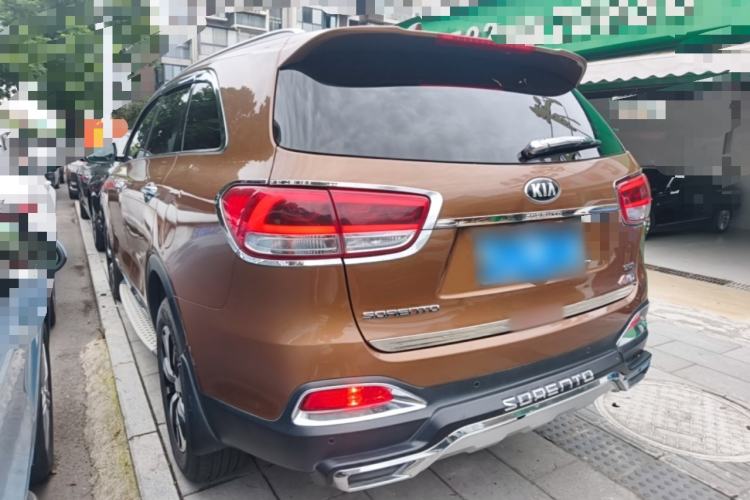 Used Kia Sorento 2015 Sorento L 2.2T Diesel 4WD Elite Edition 7 Seats China IV Standard Rear Left 45 Deg
