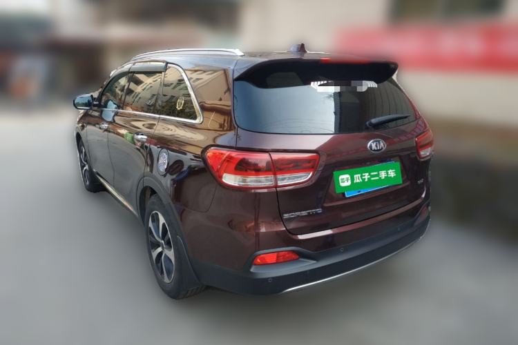 Used Kia Sorento 2015 Sorento L 2.2T Diesel 4WD Elite Edition 7 Seats China IV Standard Rear Left 45 Deg