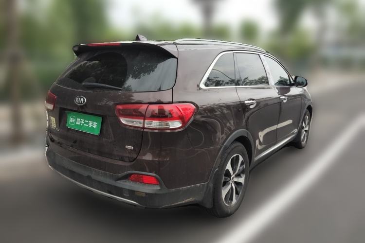 Used Kia Sorento 2015 Sorento L 2.4L Gasoline 4WD Elite Edition 5 Seats China V Emission Standard Rear Right 45 Deg