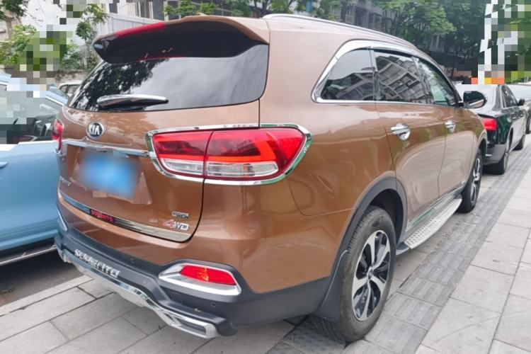 Used Kia Sorento 2015 Sorento L 2.2T Diesel 4WD Elite Edition 7 Seats China IV Standard Rear Right 45 Deg
