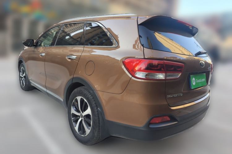 Used Kia Sorento 2015 Sorento L 2.4L Gasoline 4WD Elite Edition 5 Seats China IV Standard Rear Left 45 Deg
