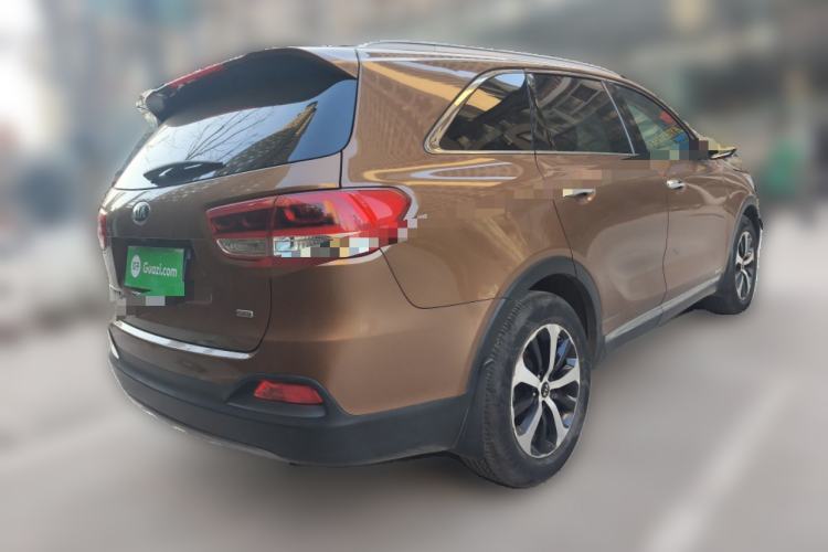 Used Kia Sorento 2015 Sorento L 2.4L Gasoline 4WD Elite Edition 5 Seats China IV Standard Rear Right 45 Deg