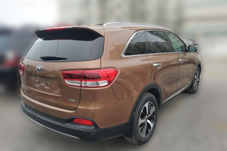 Used Kia Sorento 2015 Sorento L 2.2T Diesel 4WD Elite Edition 7 Seats China IV Standard Rear Right 45 Deg