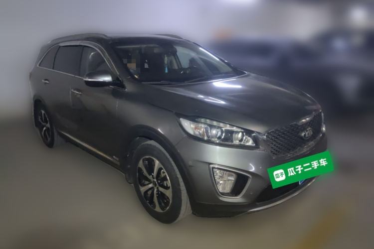 Used Kia Sorento 2015 Sorento L 2.4L Gasoline 4WD Elite Edition 7 Seats China V Emission Standard Front Right 45 Deg