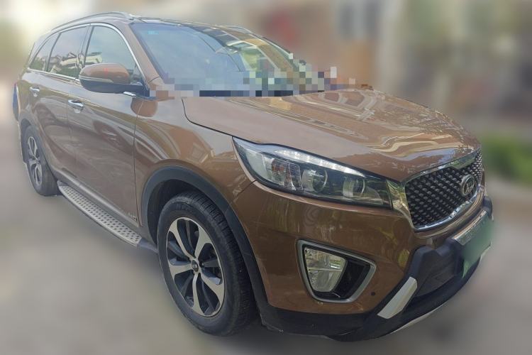 Used Kia Sorento 2015 Sorento L 2.2T Diesel 4WD Elite Edition 7 Seats China IV Standard Front Right 45 Deg