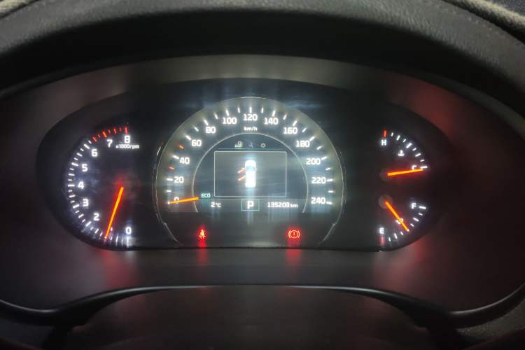 Used Kia Sorento 2015 Sorento L 2.4L Gasoline 4WD Elite Edition 7 Seats China V Emission Standard Instrument Cluster
