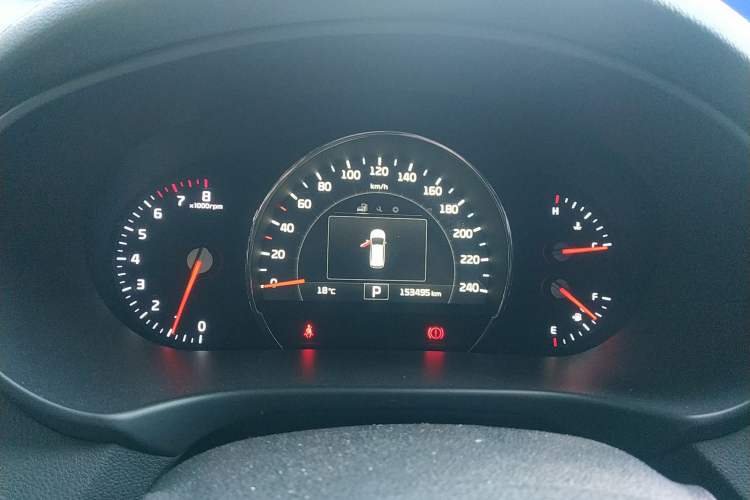 Used Kia Sorento 2015 Sorento L 2.4L Gasoline 4WD Elite Edition 7 Seats China IV Standard Instrument Cluster