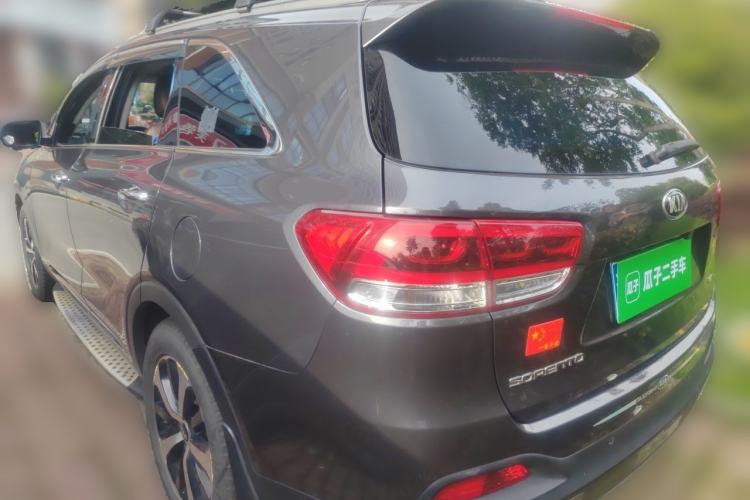 Used Kia Sorento 2015 Sorento L 2.4L Gasoline 4WD Elite Edition 5 Seats China IV Standard Rear Left 45 Deg