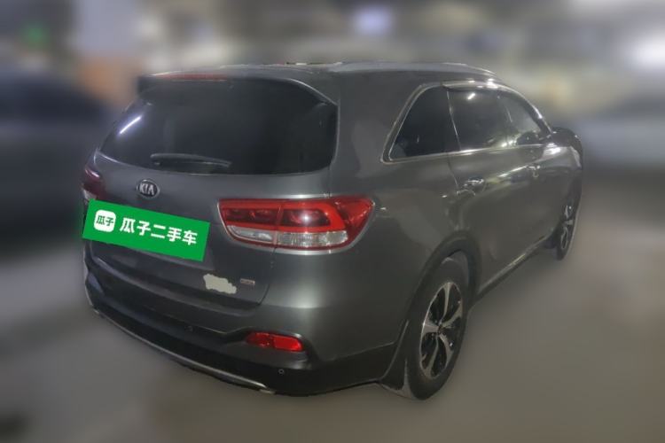 Used Kia Sorento 2015 Sorento L 2.4L Gasoline 4WD Elite Edition 7 Seats China V Emission Standard Rear Right 45 Deg