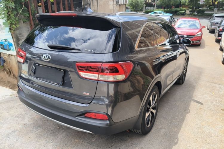 Used Kia Sorento 2015 Sorento L 2.4L Gasoline 4WD Elite Edition 7 Seats China IV Standard Rear Right 45 Deg