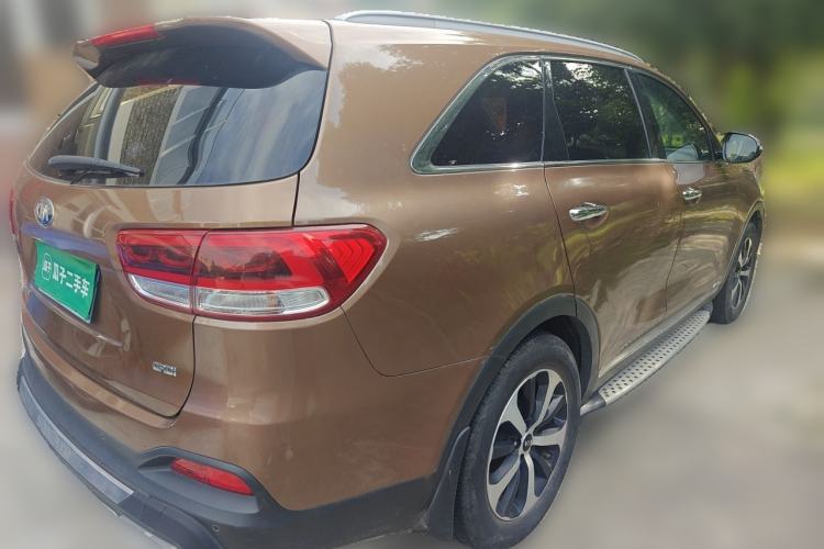 Used Kia Sorento 2015 Sorento L 2.2T Diesel 4WD Elite Edition 7 Seats China IV Standard Rear Right 45 Deg