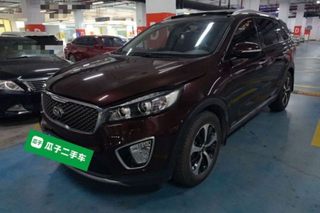 Used Kia Sorento 2015 Sorento L 2.4L Gasoline 4WD Prestige Edition 5 Seats China IV Standard