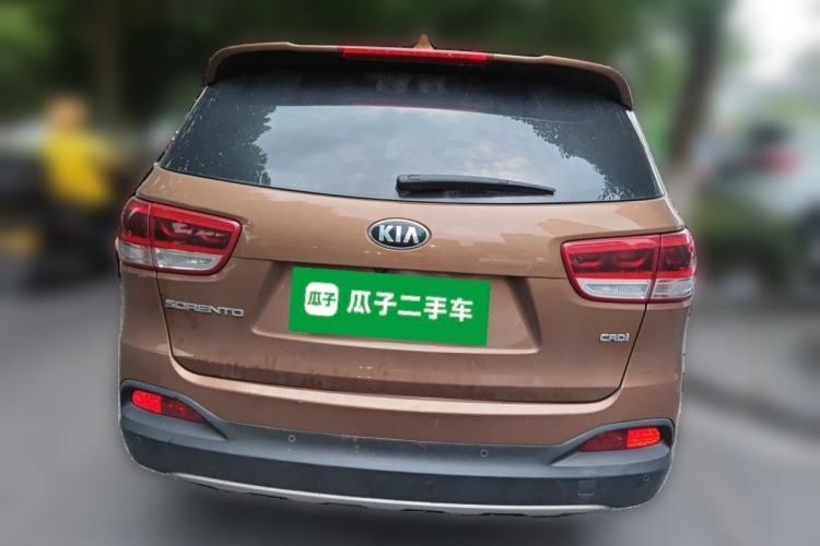 Used Kia Sorento 2015 Sorento L 2.2T Diesel 4WD Elite Edition 7 Seats China IV Standard Rear