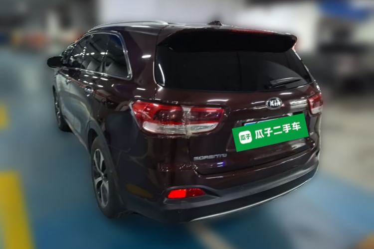 Used Kia Sorento 2015 Sorento L 2.4L Gasoline 4WD Prestige Edition 5 Seats China IV Standard Rear Left 45 Deg