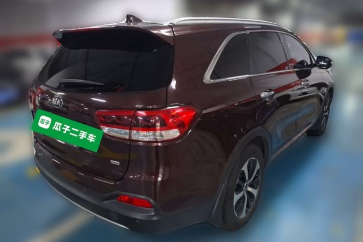 Used Kia Sorento 2015 Sorento L 2.4L Gasoline 4WD Prestige Edition 5 Seats China IV Standard Rear Right 45 Deg