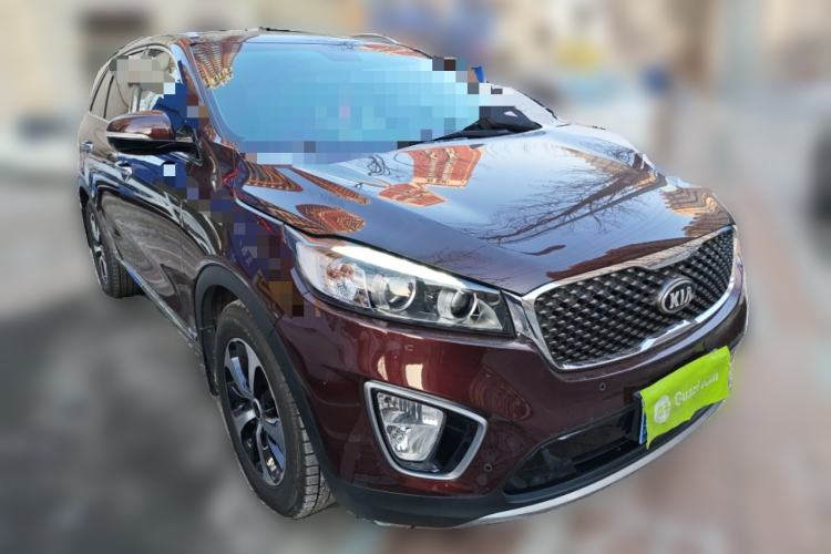 Used Kia Sorento 2015 Sorento L 2.4L Gasoline 4WD Elite Edition 7 Seats China IV Standard Front Right 45 Deg