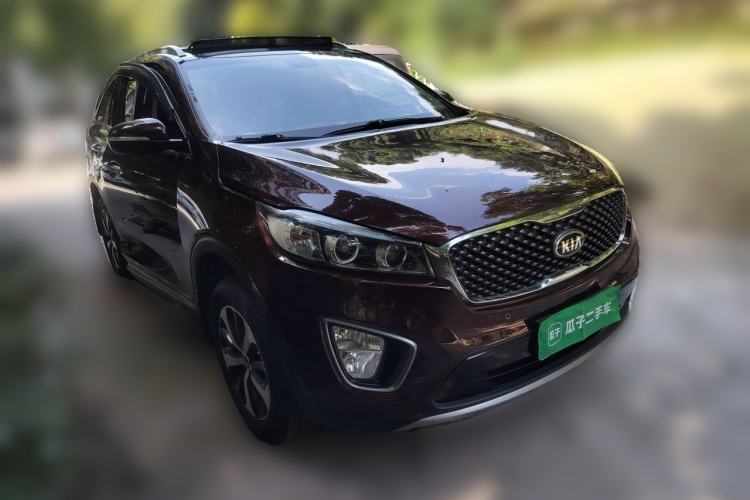 Used Kia Sorento 2015 Sorento L 2.2T Diesel 4WD Elite Edition 5 Seats China IV Standard Front Right 45 Deg
