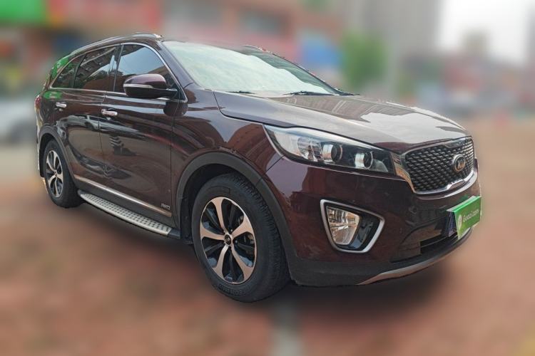 Used Kia Sorento 2015 Sorento L 2.4L Gasoline 4WD Elite Edition 5 Seats China IV Standard Front Right 45 Deg