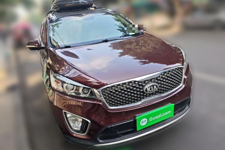 Used Kia Sorento 2015 Sorento L 2.2T Diesel 4WD Elite Edition 7 Seats China IV Standard Front Right 45 Deg