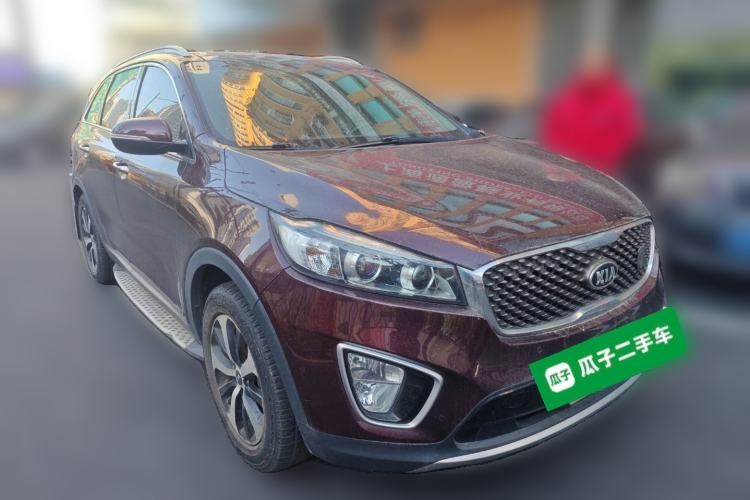 Used Kia Sorento 2015 Sorento L 2.2T Diesel 4WD Elite Edition 7 Seats China IV Standard Front Right 45 Deg