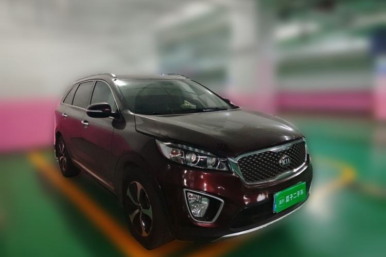 Used Kia Sorento 2015 Sorento L 2.2T Diesel 4WD Elite Edition 7 Seats China IV Standard Front Right 45 Deg