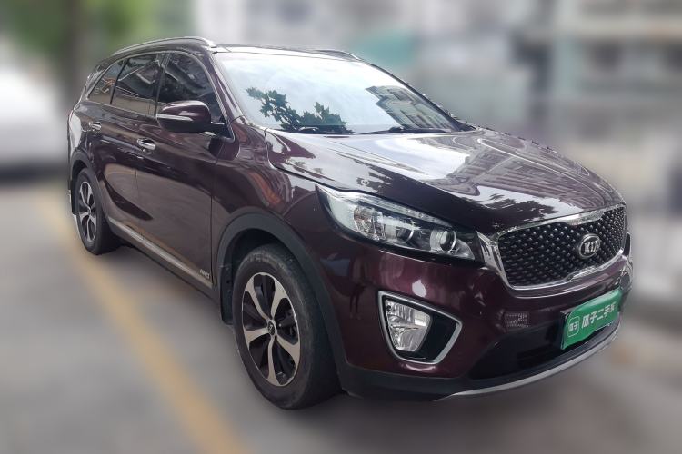 Used Kia Sorento 2015 Sorento L 2.2T Diesel 4WD Elite Edition 5 Seats China IV Standard Front Right 45 Deg