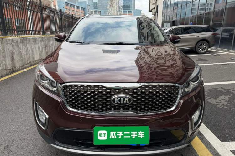 Used Kia Sorento 2015 Sorento L 2.4L Gasoline 4WD Elite Edition 7 Seats China V Emission Standard Front