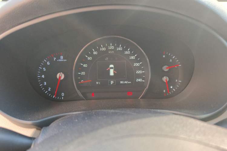 Used Kia Sorento 2015 Sorento L 2.4L Gasoline 4WD Elite Edition 7 Seats China V Emission Standard Instrument Cluster