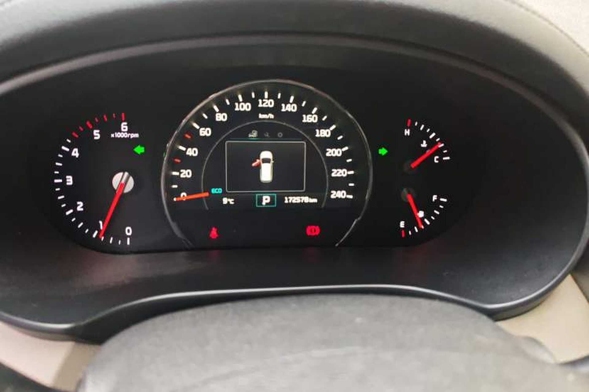 Used Kia Sorento 2015 Sorento L 2.2T Diesel 4WD Elite Edition 7 Seats China IV Standard Instrument Cluster